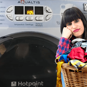 errore F05 nella lavatrice Ariston